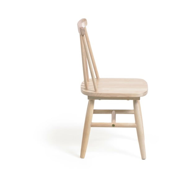 Dječja stolica od kaučukovog drveta Kave Home Kristie-image-3