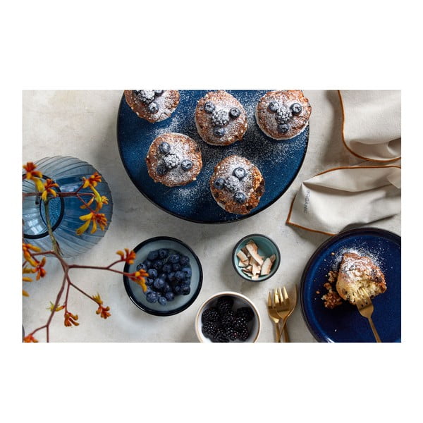 Keramički pladanj za tortu Gastro Dark Blue – Bitz-image-4