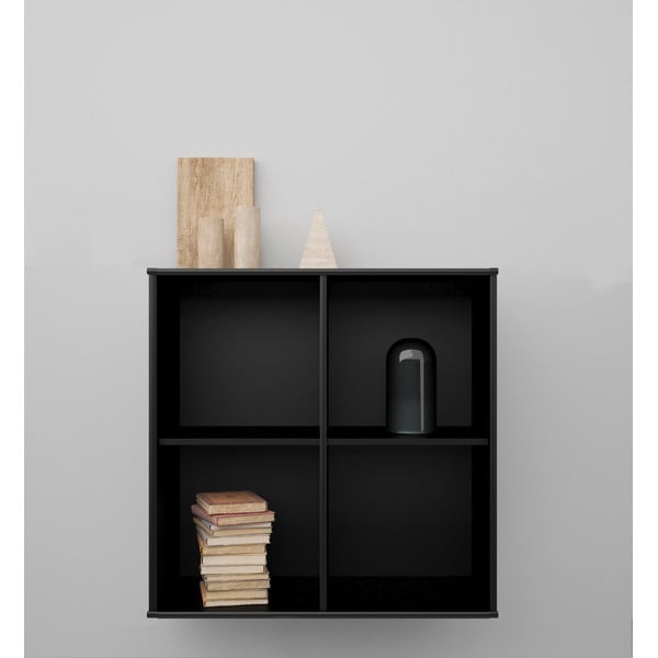 Crni modularni sustav polica 68,5x69 cm Mistral Kubus - Hammel Furniture-image-1