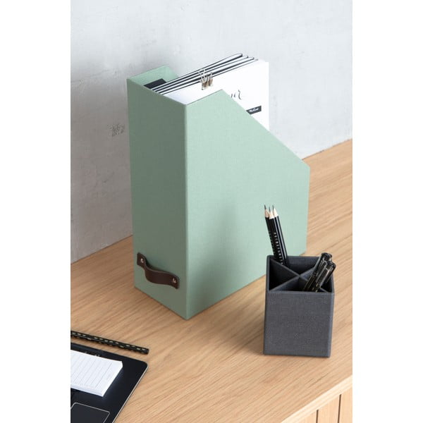 Kartonski uredski organizator za dokumente Estelle Canvas Paper Laminate – Bigso-image-3