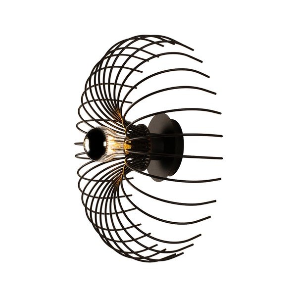 Crna zidna lampa Opilio – Squid Lighting
