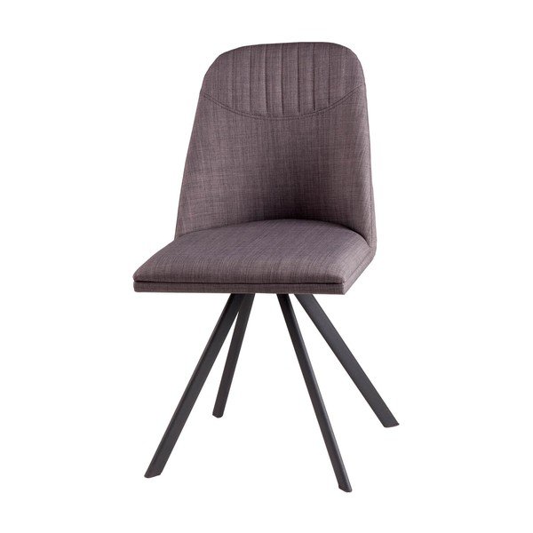 Set od 4 svijetlosive okretne blagovaonske stolice sømcasa Cris-image-3