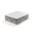 Sivi boxspring krevet s prostorom za pohranu 140x200 cm Yoko – Maison de Rêve