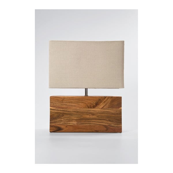 Kare Design Wood stolna lampa