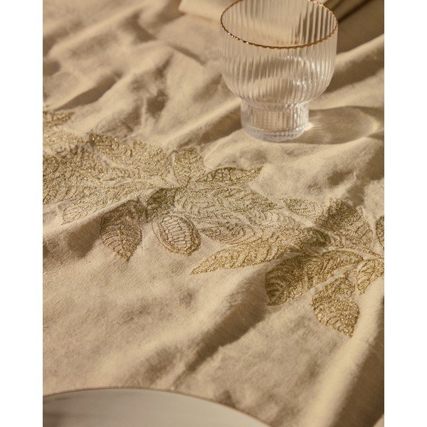 Stolnjak od mješavine lana 150x250 cm Oreti – Kave Home-image-2