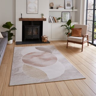 Ružičasti/krem tepih 160x230 cm Creation – Think Rugs