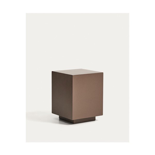 Vrtni stolić betonski 35x35 cm Rustella – Kave Home-image-4