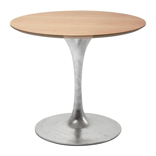 Ploča blagovaonskog stola u hrastovom dekoru Kare Design Invitation, ⌀ 90 cm