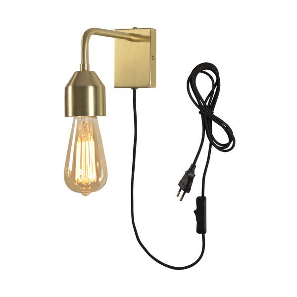 Zidna svjetiljka u zlatnoj boji - it's about RoMi Madrid, visina 17 cm-image-2