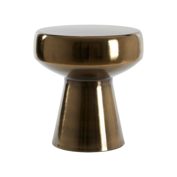Metalni okrugao pomoćni stol ø 38 cm Dakwa – Light & Living