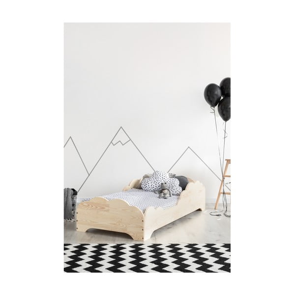Dječji krevetić od borovine Adeko BOX 9, 90 x 180 cm-image-2