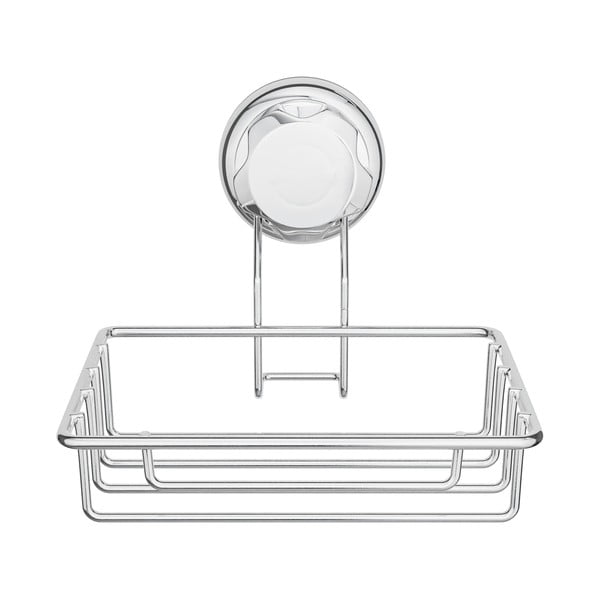 Željezna samoljepljiva posuda za sapun u srebrnoj boji Bestlock Bath – Compactor