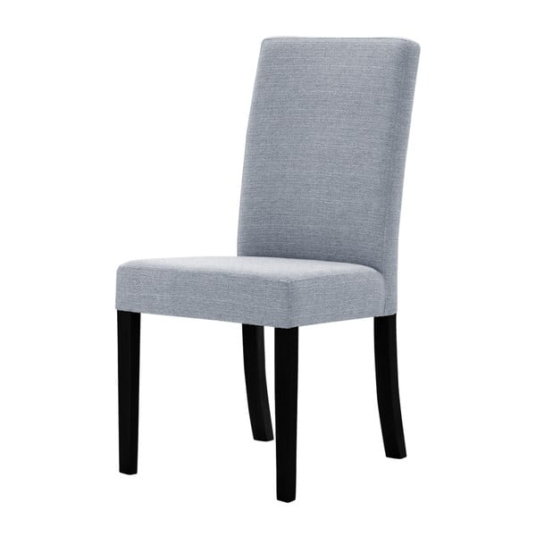 Siva stolica s nogama od crne bukve Ted Lapidus Maison Tonka
