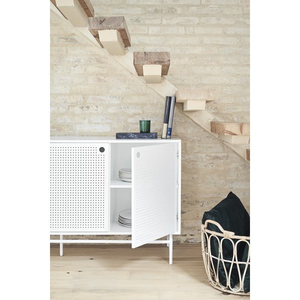 Bijela komoda Teulat Punto, širina 150 cm-image-2