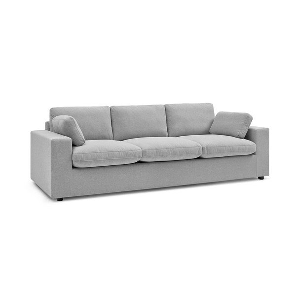 Svijetlo siva sofa 250 cm Belair – Bobochic Paris-image-2