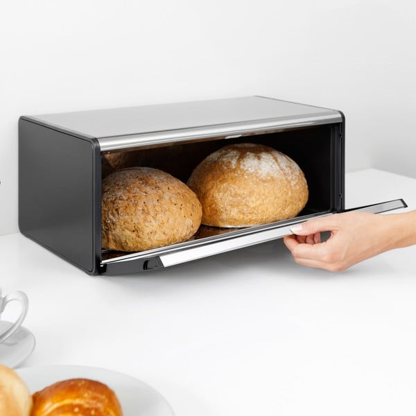 Brabantia Fall Front korpa za kruh od mat čelika-image-2