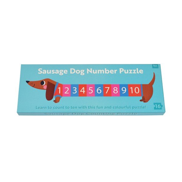 Puzzle (broj komada 16 kom) Sausage Dog – Rex London-image-2