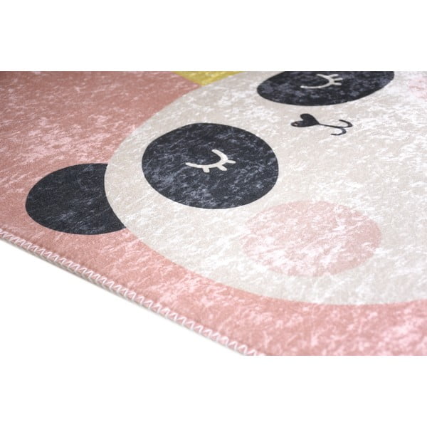 Svijetlo ružičasti periv dječji tepih 160x230 cm Royalty Mascot – Vitaus-image-2