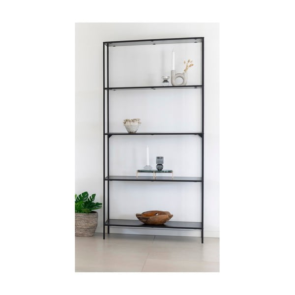 Crna biblioteka 80x170 cm Vita – House Nordic-image-1