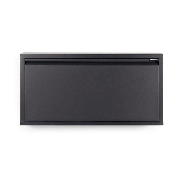 Crni metalni preklopni ormarić za cipele 75x37,5x12,5 cm Billy – Spinder Design-image-3