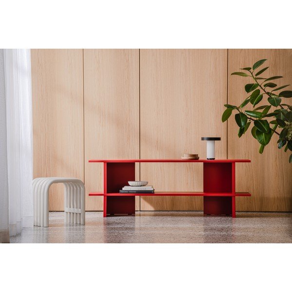 Crveni metalni regal 160x57x37 cm Hes – noo.ma-image-4