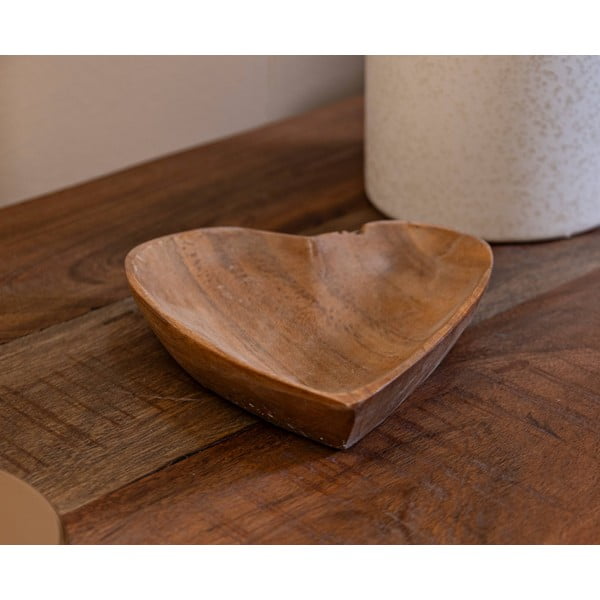 Drveni ukrasni pladanj 15x17 cm Kiha – Mauro Ferretti-image-1