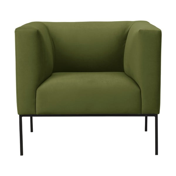 Zelena fotelja Windsor & Co Sofas Neptune