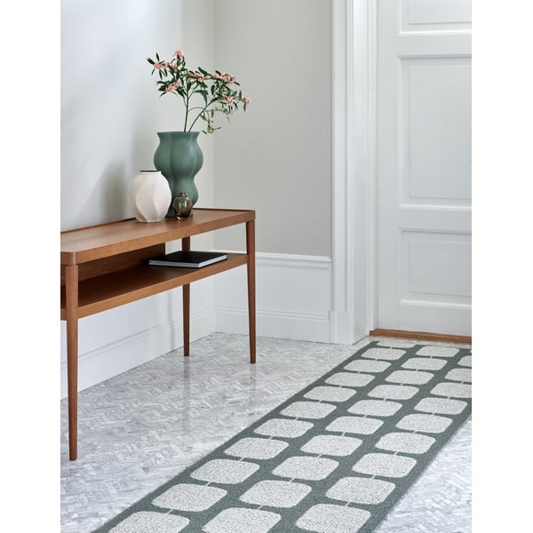 Zelena/krem unutarnja i vanjska staza 70x300 cm Sten Army – Pappelina-image-3