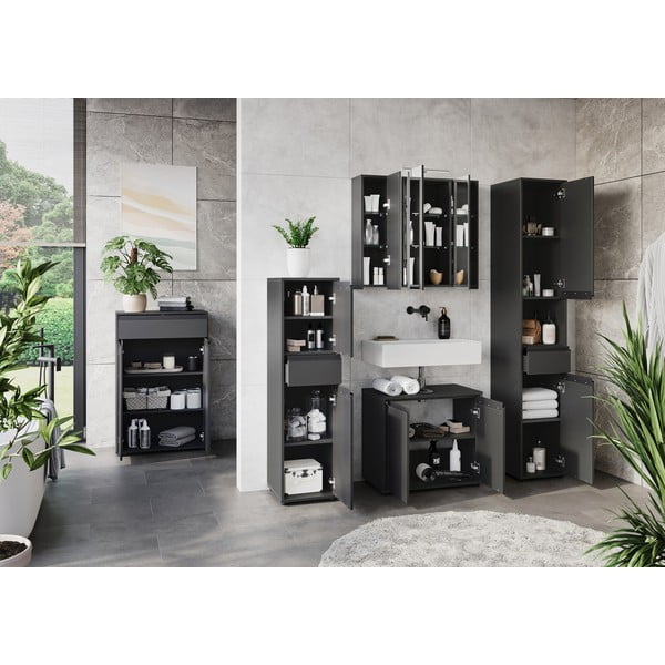 Antracitno sivi set namještaja za kupaonicu Lemont – Germania-image-2