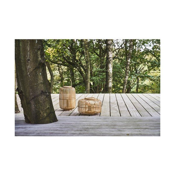 Bambusova lanterna (visina 25 cm) Alia – Villa Collection-image-1