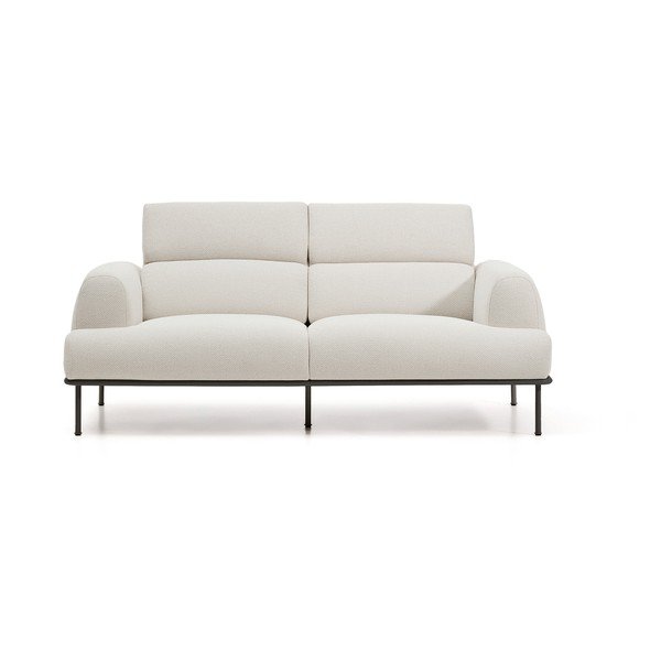 Bež podesiva sofa od šenila 214 cm Aurum – Kave Home-image-2