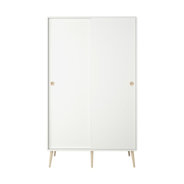 Bijeli ormar s kliznim vratima 113x190 cm Softline - Tvilum