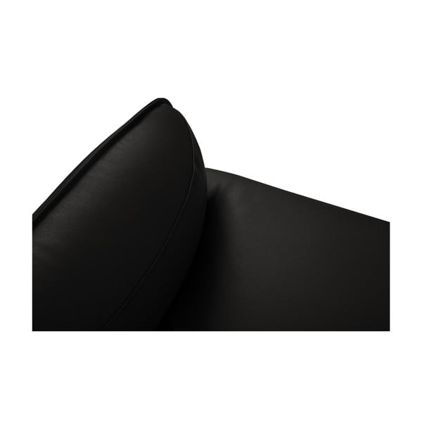 Crna kožna sofa Windsor & Co Sofas Neso, 235 x 90 cm-image-4