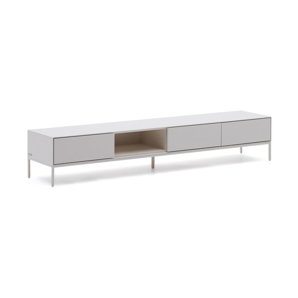 Bijela TV komoda 195x35 cm Vedrana – Kave Home-image-2