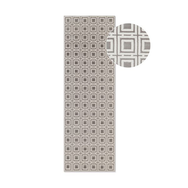 Siva/krem staza 80x240 cm Perles Howlite – Elle Decoration