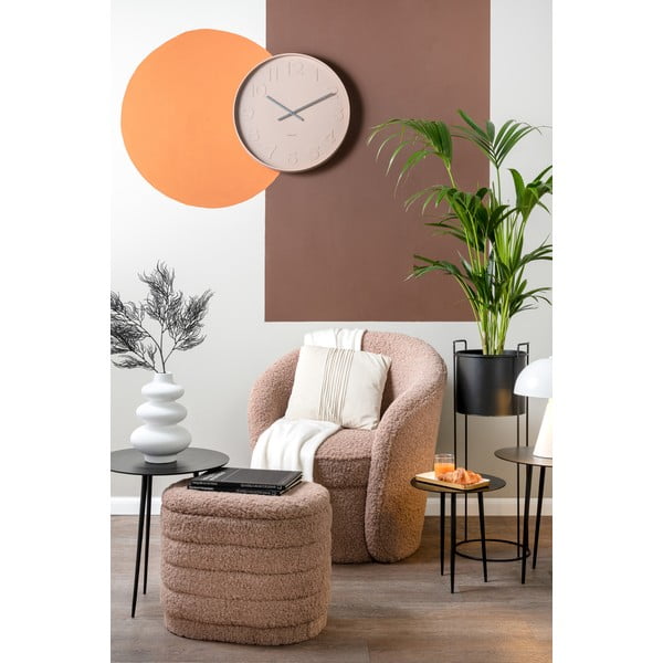 Bijela keramička vaza Karlsson Circles, visina 28,5 cm-image-1