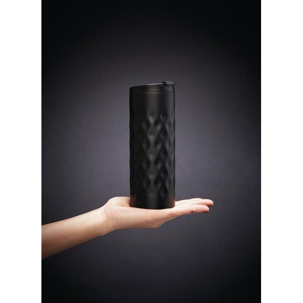 Crna termo šalica XD Design Geometric, 350 ml-image-1