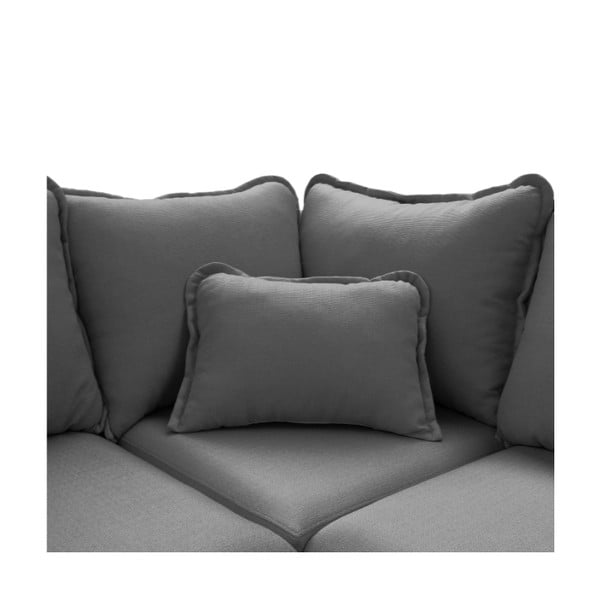 Siva kutna garnitura (desni kut) Beata - Ropez-image-1