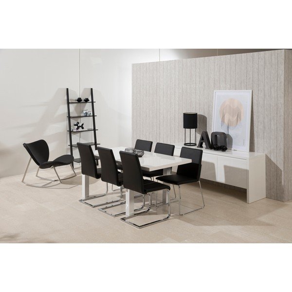 Crni regal Actona Writex, 63x183 cm-image-1