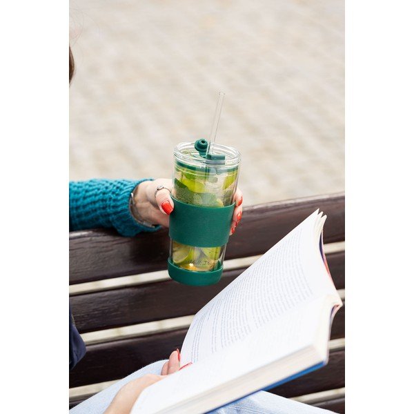 Zelena termo šalica 600 ml Fuori – Vialli Design-image-4