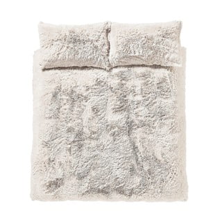 Bijela posteljina za bračni krevet/za produženi krevet od mikropliša 230x220 cm Cuddly – Catherine Lansfield