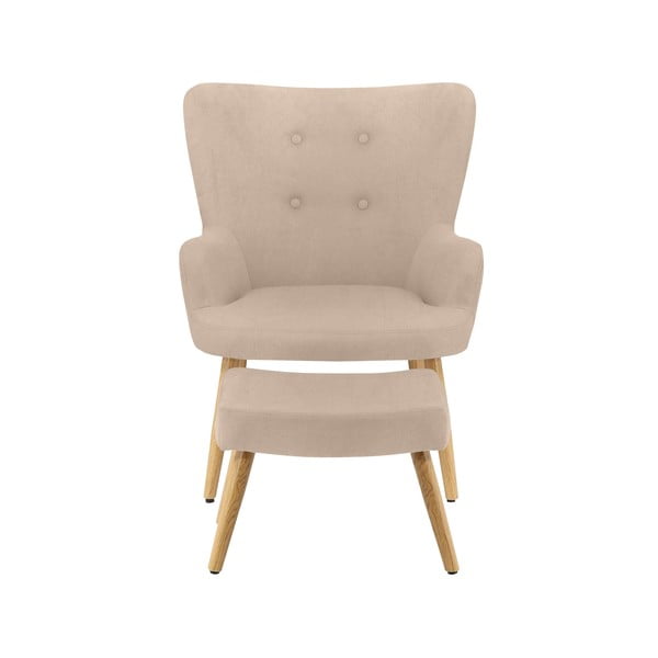 Bež fotelja Coco - Støraa-image-3