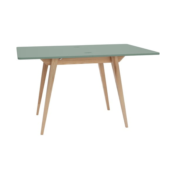Blagovaonski stol na razvlačenje sa zelenom pločom 65x90 cm Envelope - Ragaba-image-3
