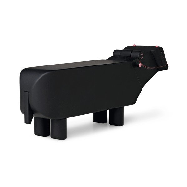 Kipić od punog bukovog drveta Kay Bojesen Denmark Hippo-image-2