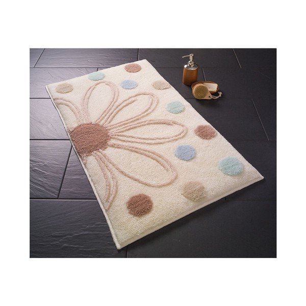Svijetlo bež otirač za kupaonicu Confetti Bathmats, 50 x 60 cm-image-1