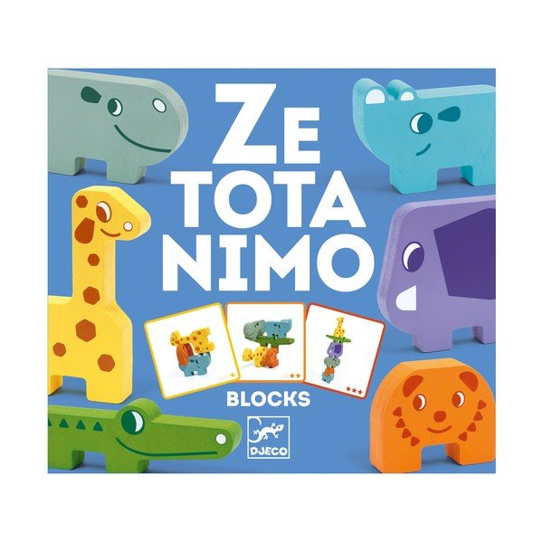 Dječja drvena slagalica u obliku životinja Djeco Puzzle-image-1