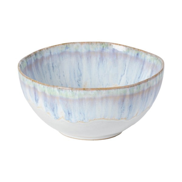 Bijela/svijetlo plava zdjela od kamenine ø 16 cm Brisa – Costa Nova