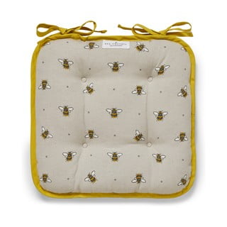 Beige-žuti pamučni sjedala Cooksmart ® bumble pčele