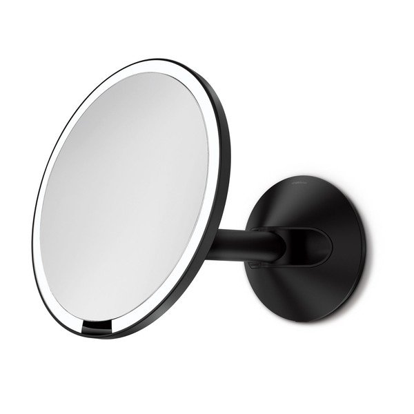 Zidno/kozmetičko ogledalo s osvjetljenjem/povećavajuće (s povećanjem 5x) 8x23 cm Sensor – simplehuman