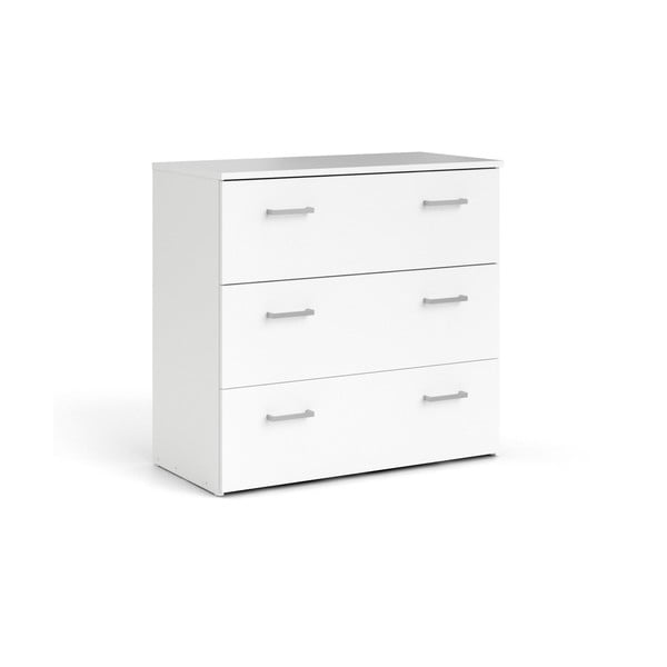 Bijela niska komoda 74x70 cm Space – Tvilum-image-2